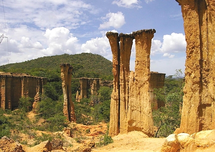 Sandstone Pillars at Isimila