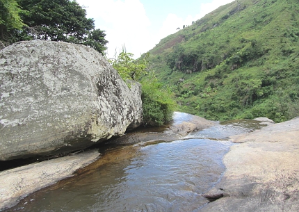 Waterfalls in Uluguru Mountains